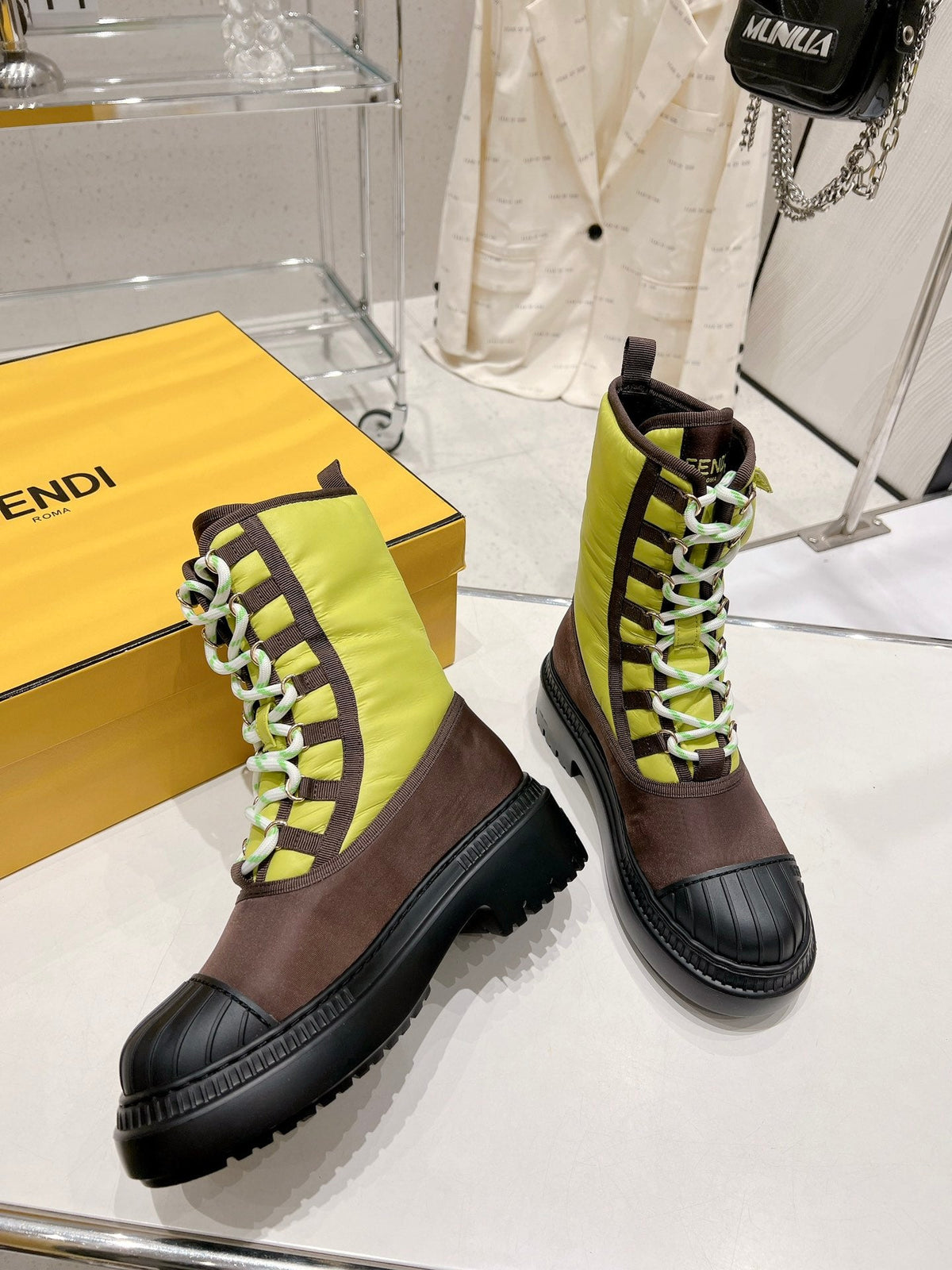 Fendi Domino Boots