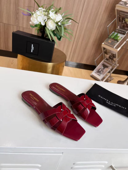 YSL Tribute Flat Mule