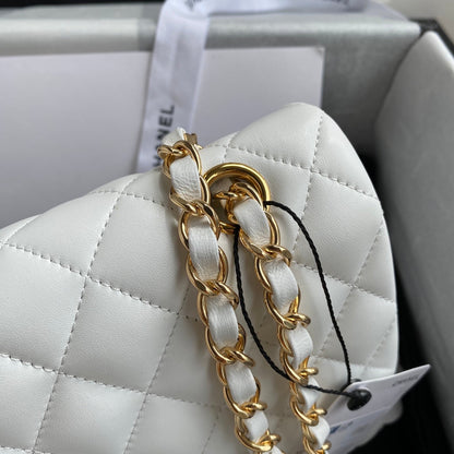Chanel Caivar Double Flap Bag