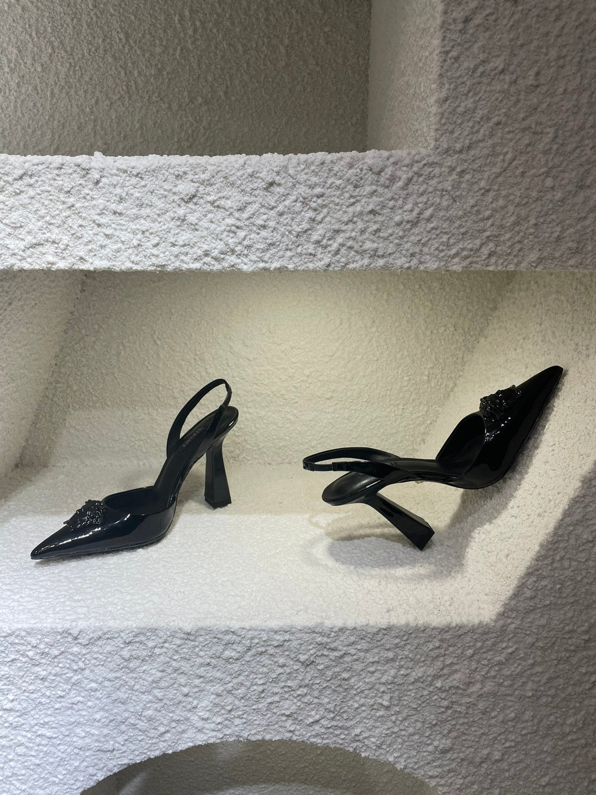 Versace La Medusa Slingback Pumps