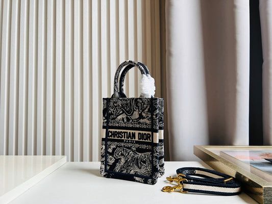 Christian Dior  Mini Book Tote Phone Bag
