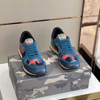 Valentino Camouflage Rockrunner Sneakers