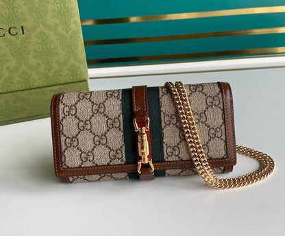 Gucci Jackie 1961 Chain Wallet