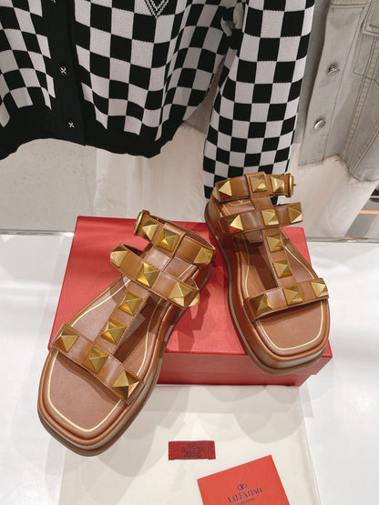 Valentino Roman Stud Sandals