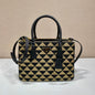 Prada Small symbole Jacquard fabric Bag