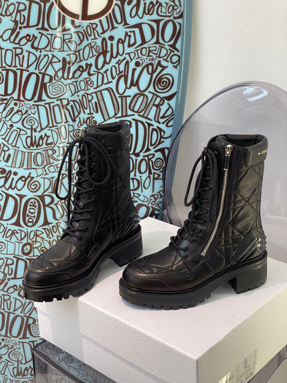 Christian Dior  D Leader Ankle Boots