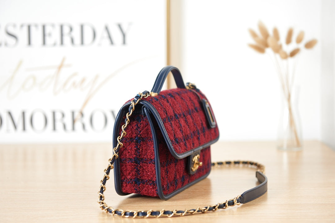 Chanel Small Flap Bag With Top Handle