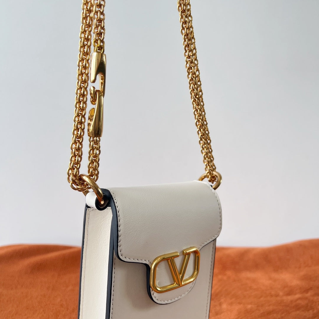 Valentino Garavani Loco Phone Case With Chain