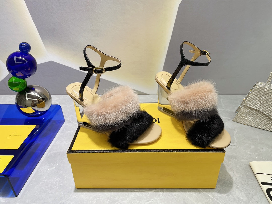 Fendi First High Heel Sandals