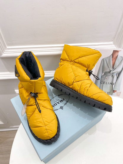 Prada  Paddled Nylon Boots