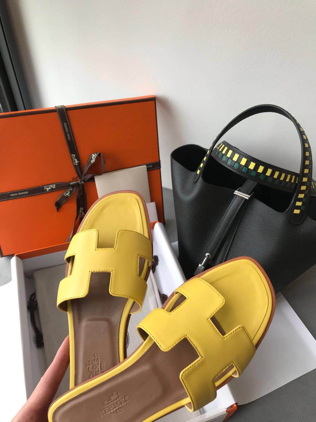 Hermes Oran Sandals