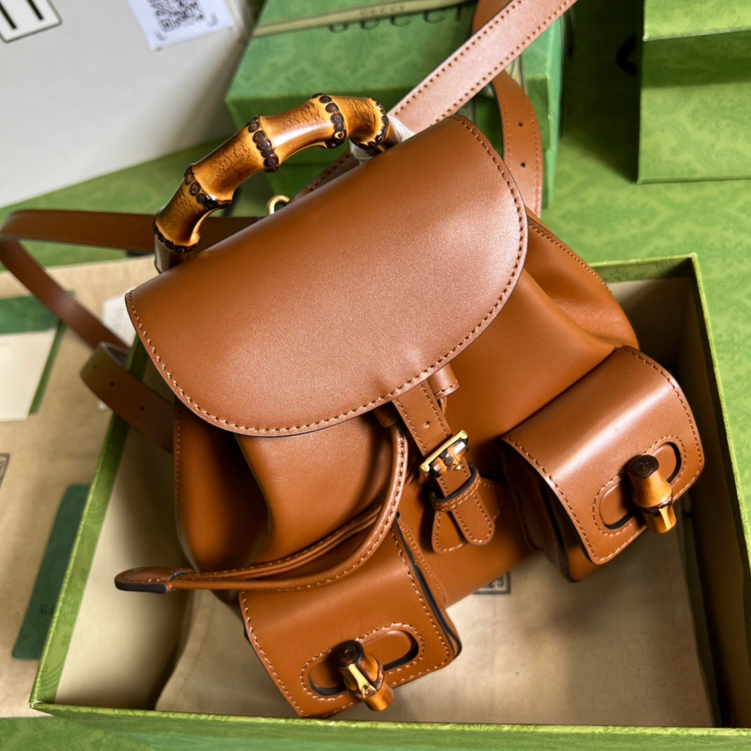 Gucci Bamboo Small Backpack