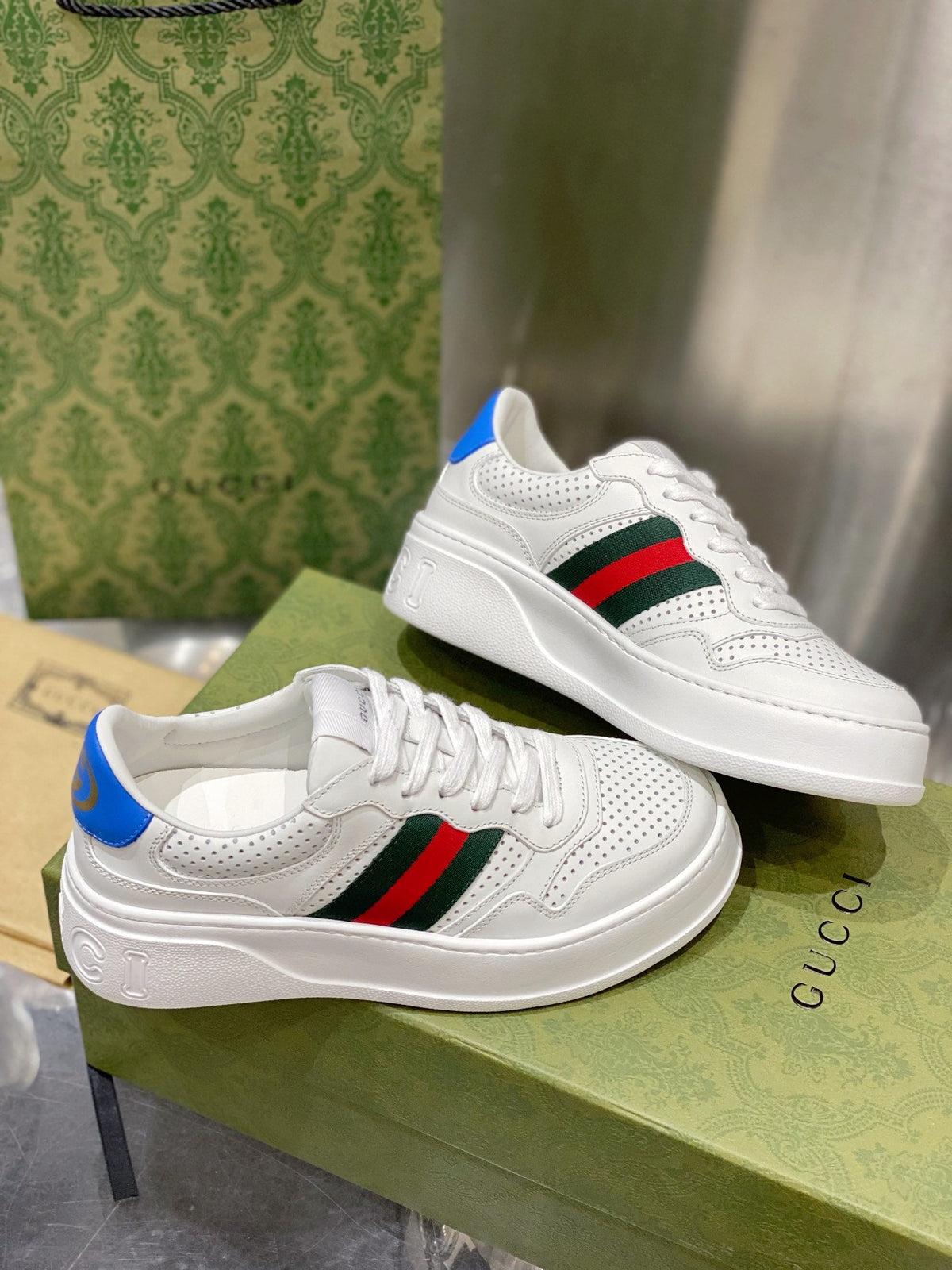 Gucci  Sneakers With Web