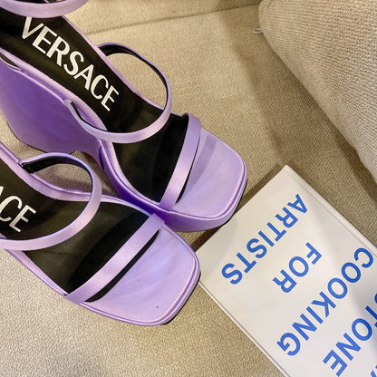 Versace  Triplatform Sandals
