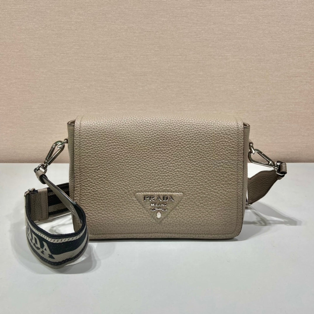 Prada  Leather Shoulder Bag