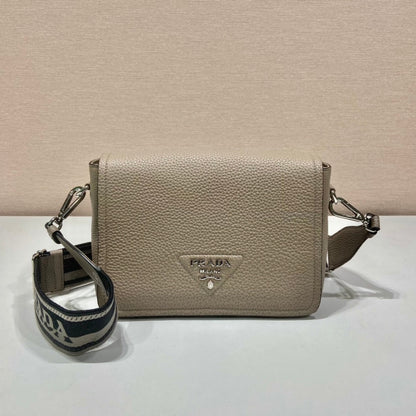 Prada  Leather Shoulder Bag