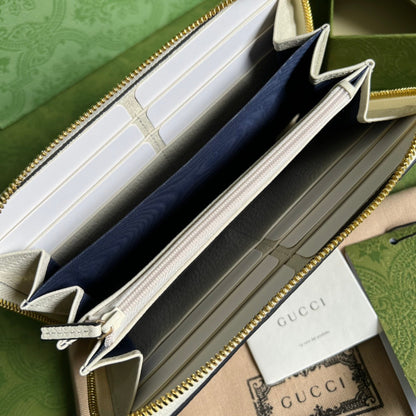 Gucci Ophidia Zip Around Wallet with Web