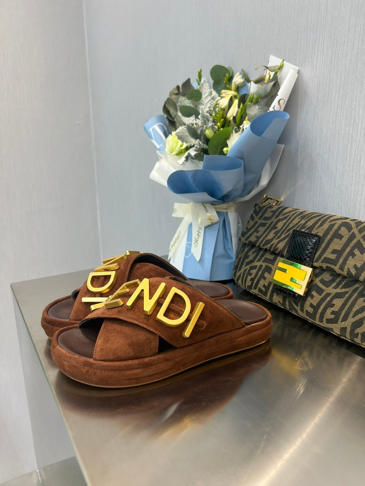 Fendi Fendigraphy Slides