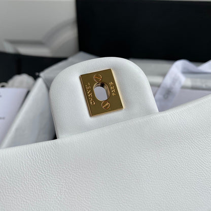 Chanel Caivar Double Flap Bag