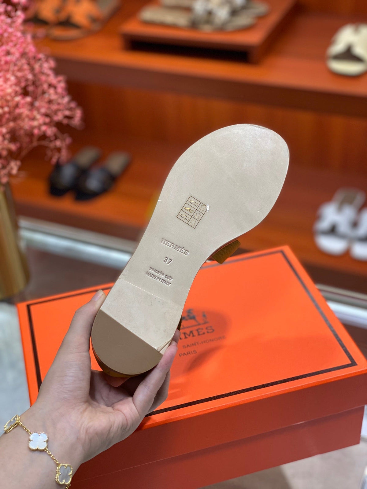 Hermes Santorini Sandals