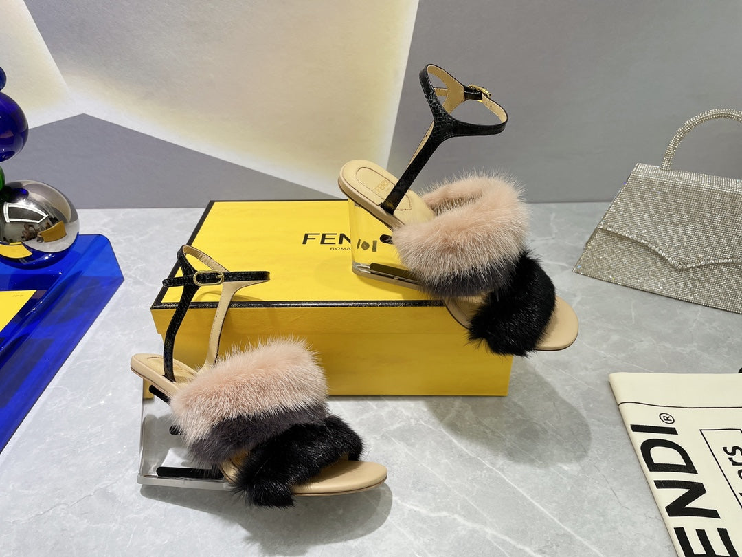 Fendi First High Heel Sandals