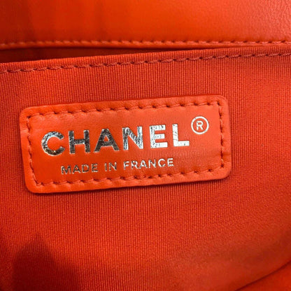 Chanel  Calfskin Quilted Boy Flap