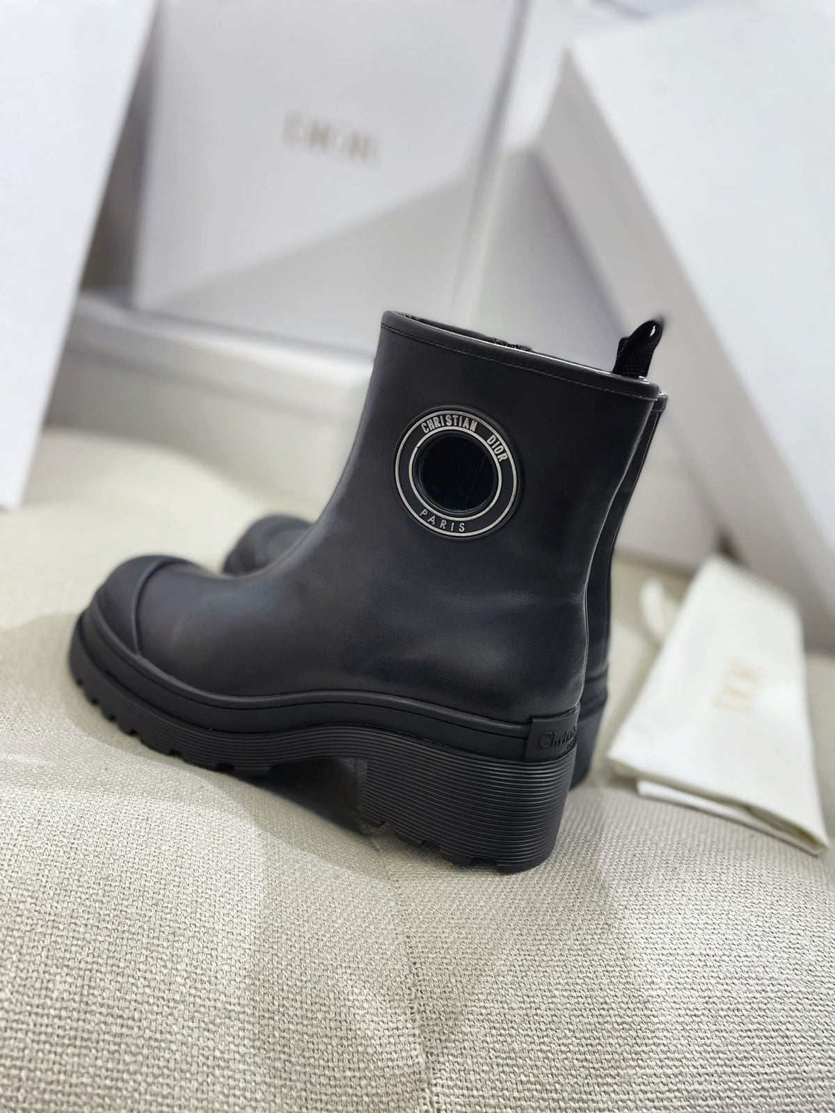 Christian Dior  Symbol  Ankle Boots