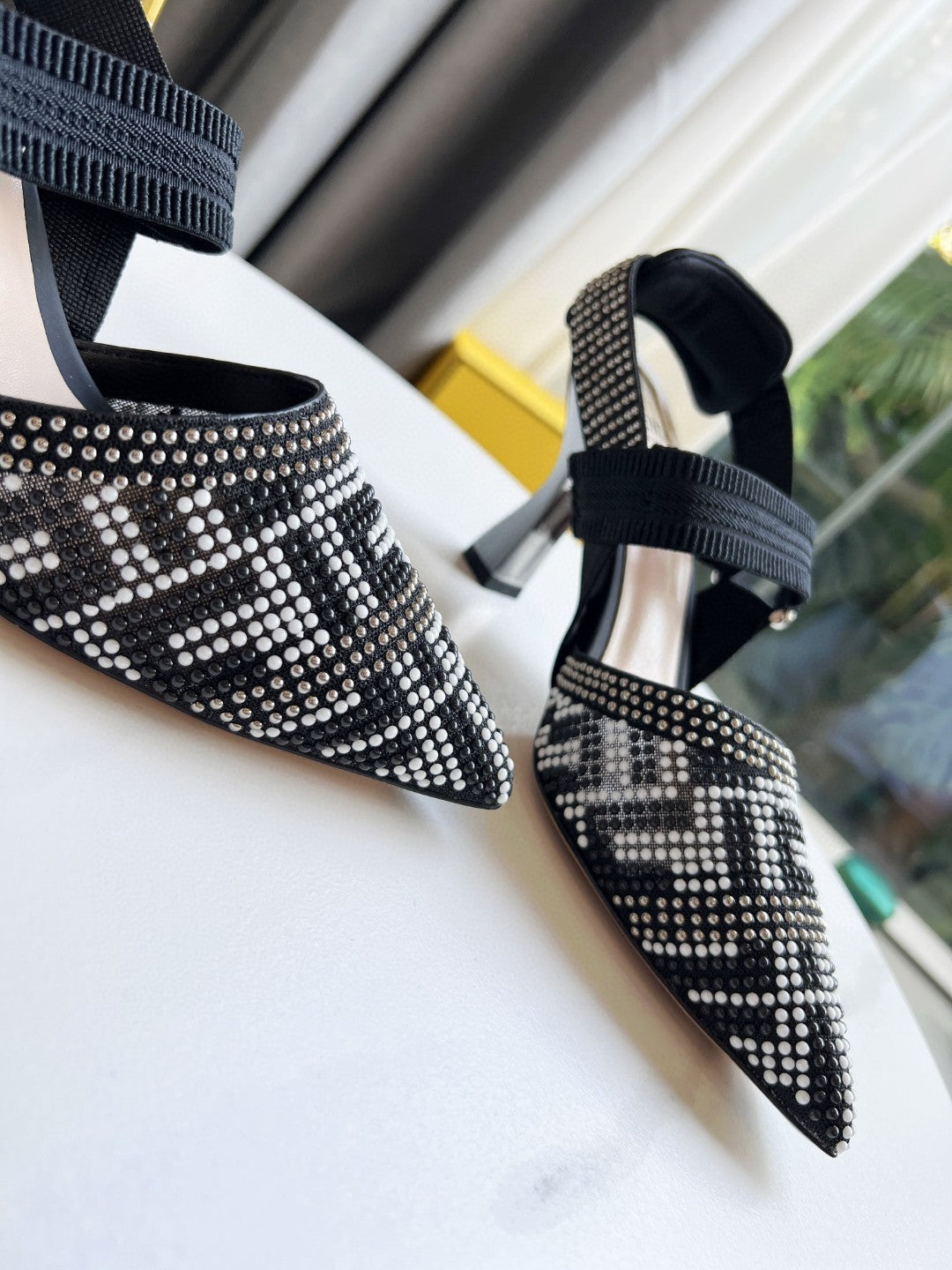 Fendi Colinri Slingback Heels