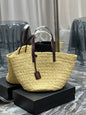 YSL Painer Medium Bag In Raffia