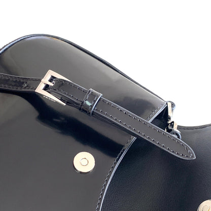 Prada Cleo brushed Leather Shoulder Bag With Flap