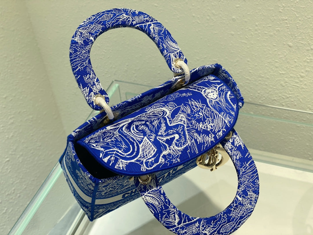 Christian Dior Medium Lady D Lite Bag