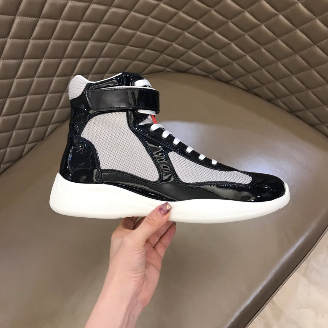 Prada America's Cup Hightop Sneakers