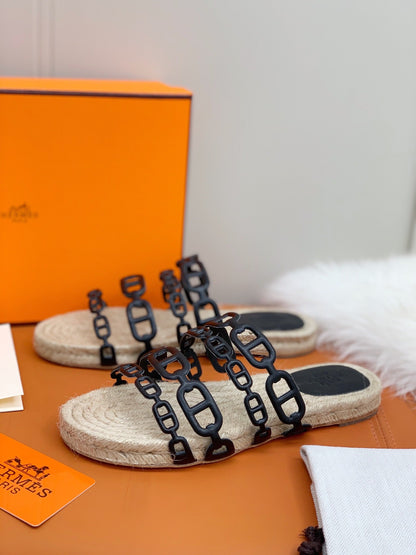 Hermes Ancone Espadrilles