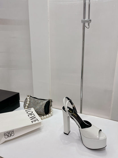 YSL Jodie Platform Sandals