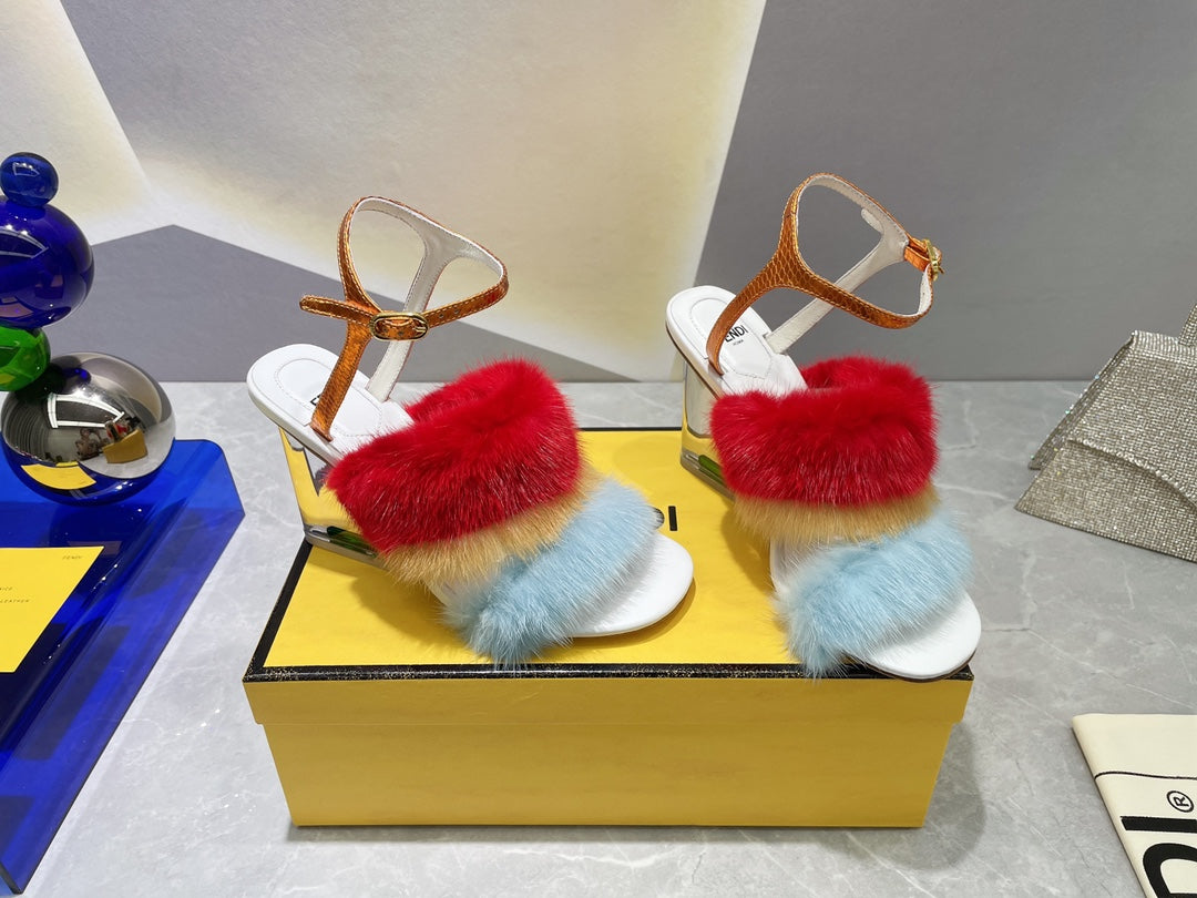 Fendi First High Heel Sandals