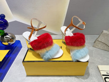 Fendi First High Heel Sandals