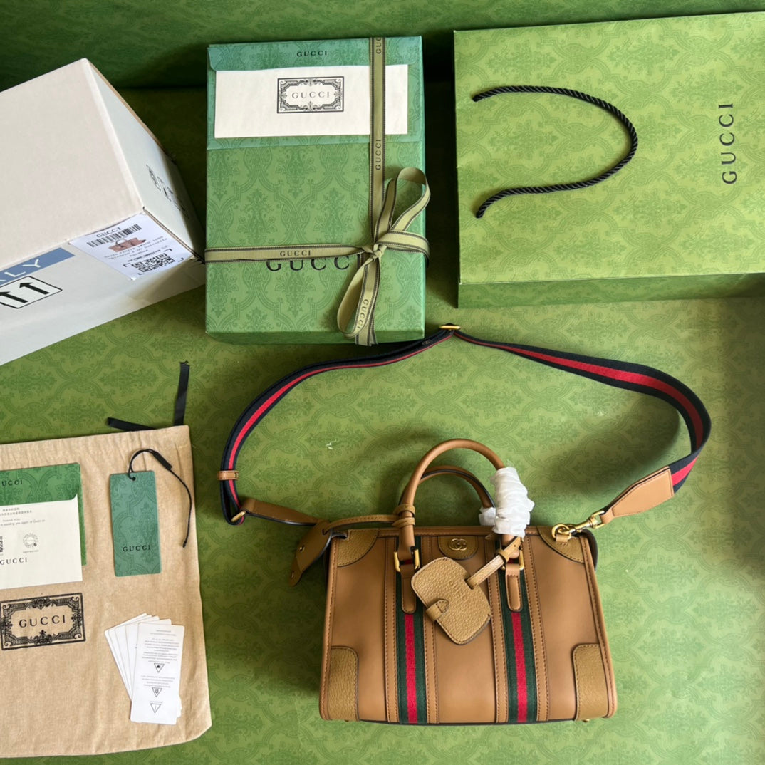Gucci Small Top Handle Bag with Double G