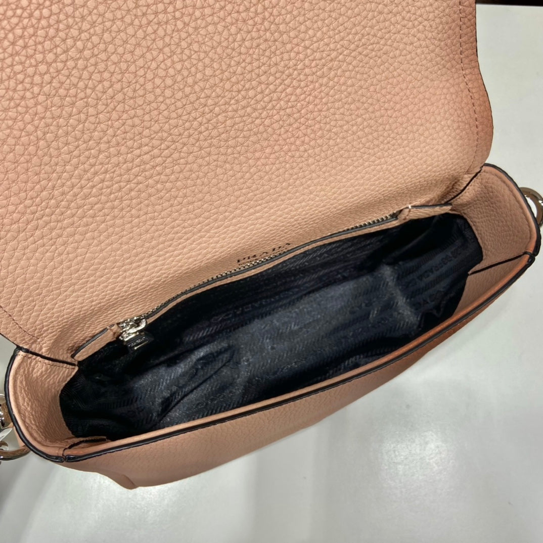 Prada  Leather Shoulder Bag