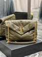 YSL PUFFER MEDIUM BAG IN QUILTED LAMBSKIN