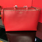 Valentino Garavani Rockstud Calfskin Grainy Tote Bag