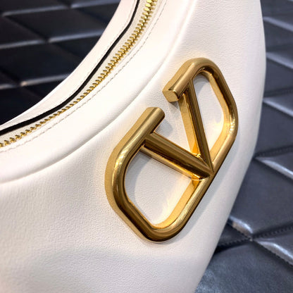 Valentino Stud Sign Hobo Bag
