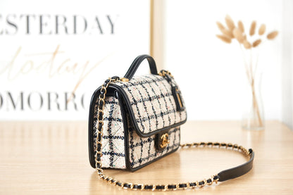 Chanel Small Flap Bag With Top Handle