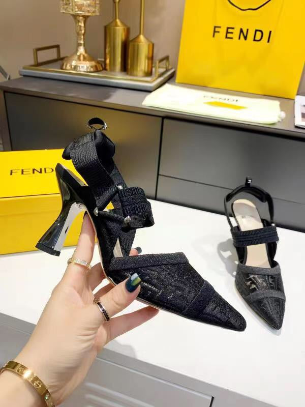 Fendi Colinri Slingback Heels