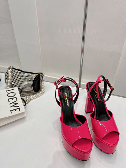 YSL Jodie Platform Sandals