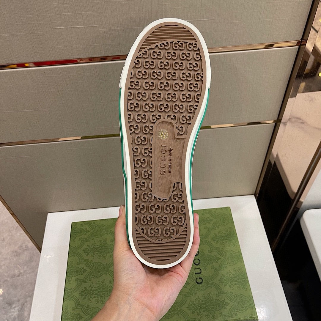 Gucci Tennis 1977 GG Multicolor High Top Sneakers