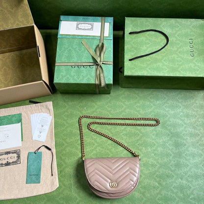 Gucci Marmont Matelasse Chain Mini Bag