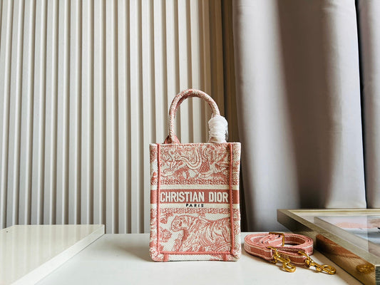 Christian Dior  Mini Book Tote Phone Bag