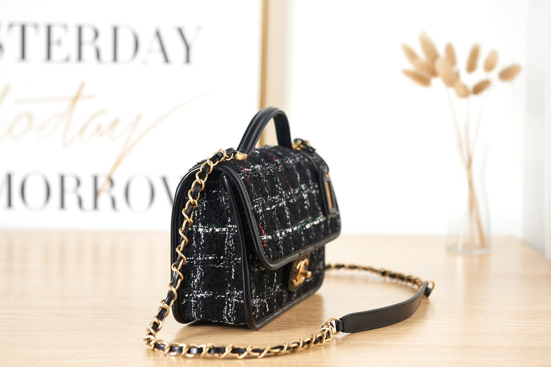 Chanel Small Flap Bag With Top Handle