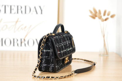 Chanel Small Flap Bag With Top Handle