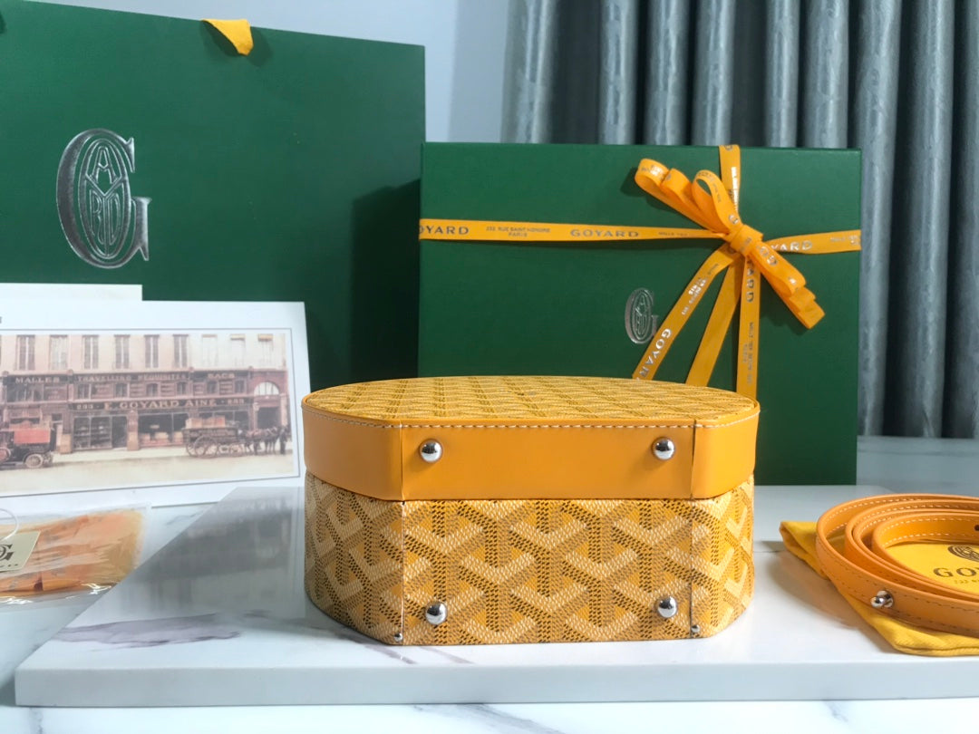 Goyard The Alto Hatbox Trunk Bag